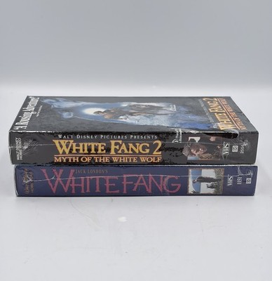JACK LONDON'S WHITE FANG DVD COLLECTION-2 Movies! Ethan Hawke, Disney, Wolves