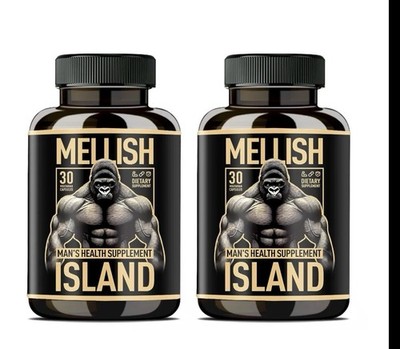 Mellish Island Men's Health Supplement Capsules 919mg 30 Vegetarian Pills