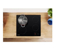 Indesit Aria RI161C 60cm Black Ceramic Hob