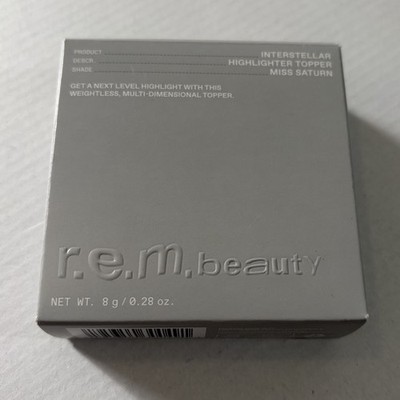 r. e. m. BEAUTY Interstellar Highlighter Topper Miss Saturn REM 8g New In Box