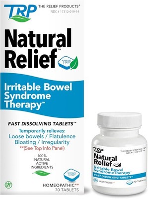 The Relief Products IBS Therapy Fast Dissolving Tablets, 70 Count (Pack of 1) 