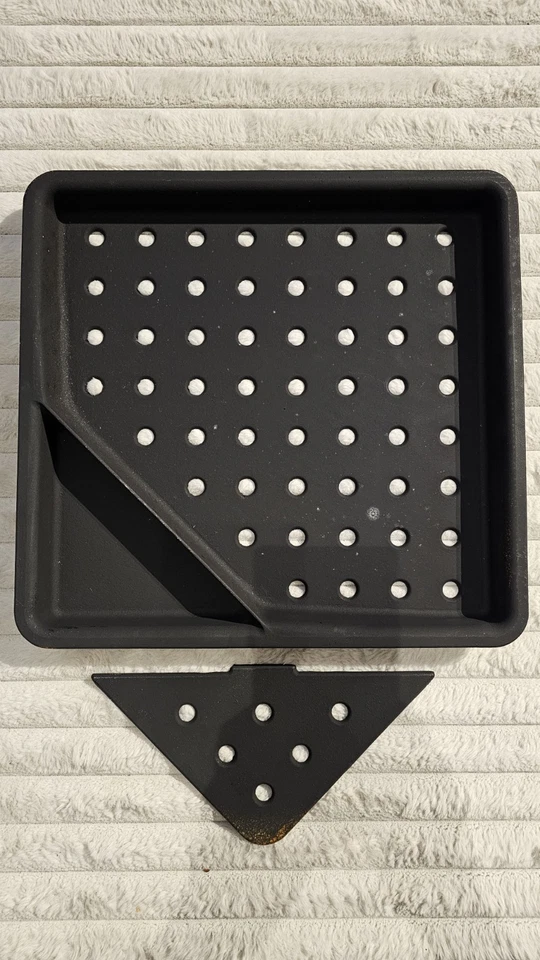 Cast Iron Charcoal Smoker Tray for Napoleon BBQ Grill – Heavy-Duty Cast Iron... Foto 3 de 4