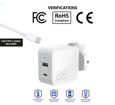 Typ-C Schnellladegerät für ASUS PROART PZ13 (HT5306) Ersatz 65W AJP Ladegerät