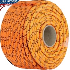 880LB Double Braid Polyester Rope 7/16 inch  200ft Nylon Pulling Rope Heavy duty