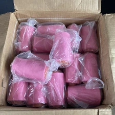 American & Efird Perma Spun TEX 27 Shocking Pink Lot Of 39 Sewing Thread