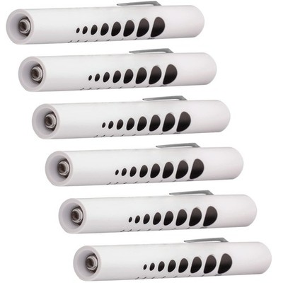 Novamedic 6 Pack Disposable LED Pen Light with Pupil Gauge, Medical Diagnosti...