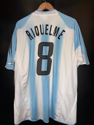 ARGENTINA RIQUELME 2004-2005 ORIGINAL JERSEY SIZE L | eBay