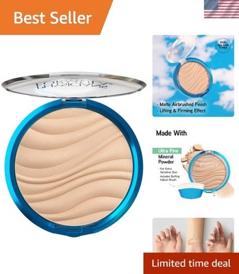 Hypoallergenic Full Coverage Mineral Powder for Sensitive Skin   Airbrush Finish