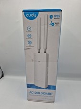 Outdoor AC1200 Gigabit Wireless Access Point, Outdoor WiFi Extender, IP65 Wat...