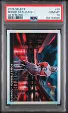 2025 PANINI SELECT ALTER EGO #18 ROGER STAUBACH PSA 10
