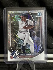 2025 Bowman Chrome - Drake Baldwin #75 Mega Box Mojo Refractor (RC)