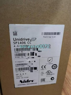 1PCS NEW NIDEC CONTROL TECHNIQUES VARIABLE FREQUENCY DRIVE SP1406