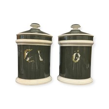 Antique Creamware Apothecary / Chemist Jars – Early Chemist Pots, Old Labels