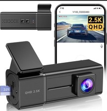 Dash Cam 2.5k 1440P WiFi Dashcams,Dash Camera with APP, 32 GB SD,Night Vision