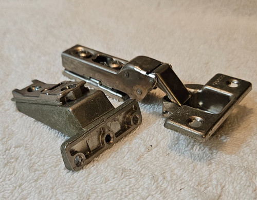 GRASS Hinge 1006-30 and Base Plate 0300-301 00 for Inset on Face Frame Cabinets