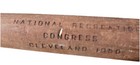 1950 Cleveland National Recreation Congress 16” Mini Bat — photo 1