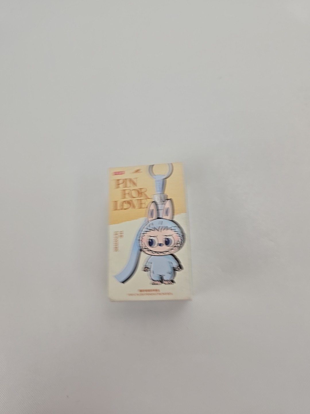 Pop Mart Authentic PIN FOR LOVE PFL Mini Labubu from Pop Now UNOPENED - Letter B-image