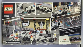 LEGO SPEED CHAMPIONS: Mclaren Mercedes Pit Stop (75911) Retired New box wear