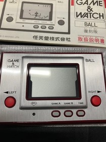 Nintendo Limited Game & Watch Ball With Box Club Nintendo Premium Game