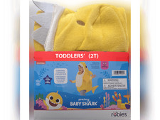 Baby Shark Toddler Halloween Costume Size 2T NEW nickelodean