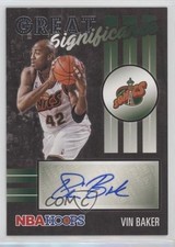 2020-21 Panini NBA Hoops Great SIGnificance Vin Baker #GS-VBA Auto 04ag