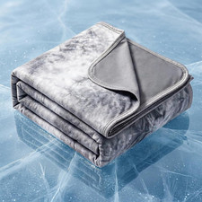 Cooling Blanket 50''X70'' for Hot Sleepers, Arc-Chill Q-Max 0.35 Double Sided Co