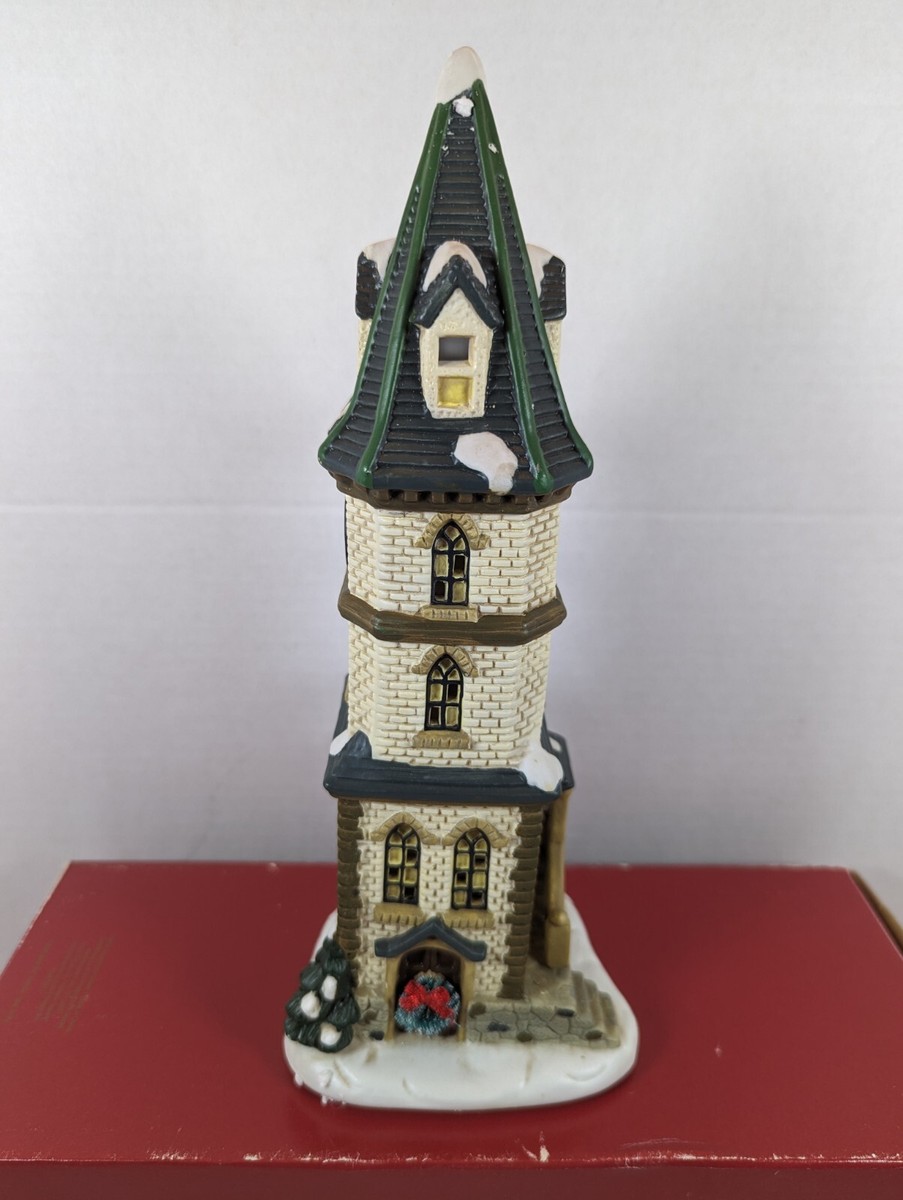 Vintage St. Nicholas Square Clock Tower With Box Tested Works | eBay