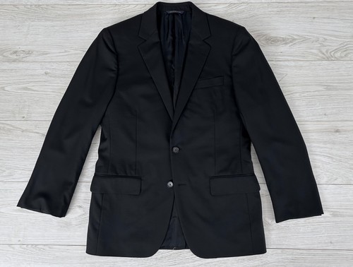 NWOT Brooks Brothers Golden Fleece Fitzgerald Solid Black Jacket, 38S 38R Blazer - Picture 2 of 13