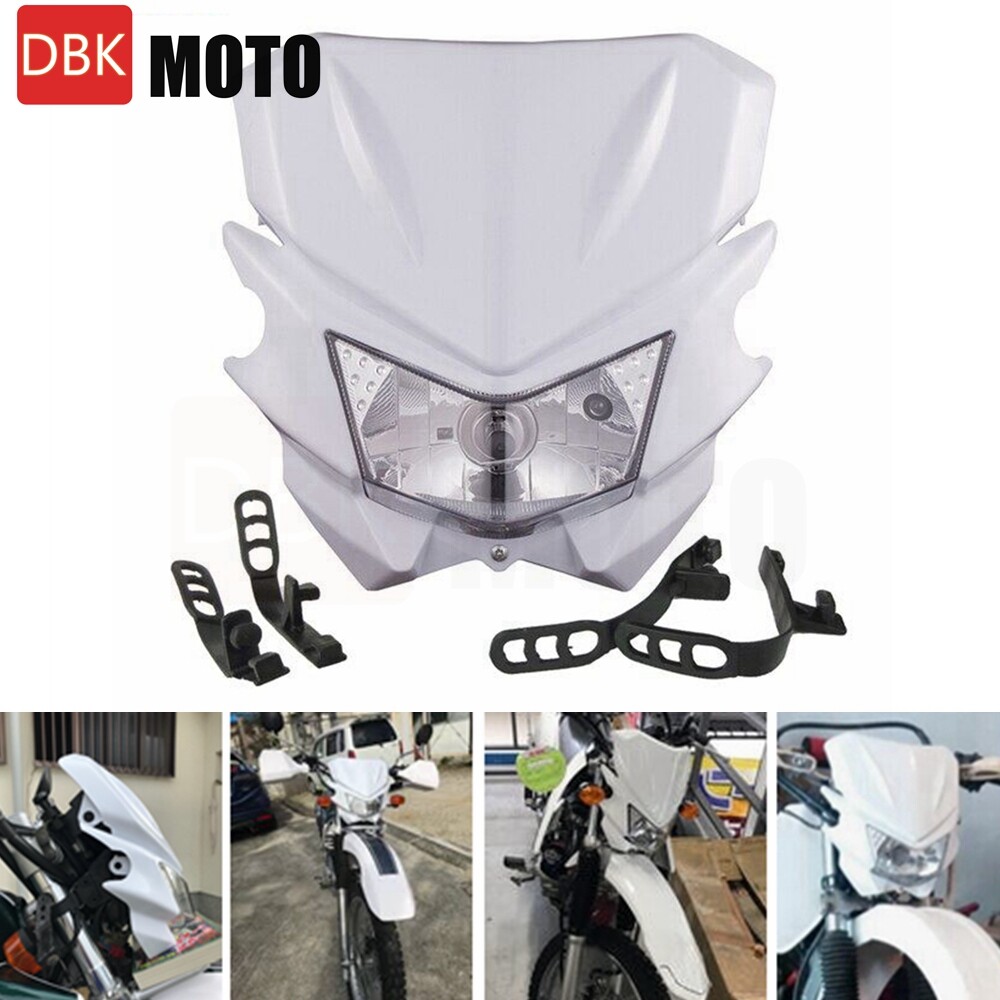 Upgrade LED Headlight Light Bar Lighting Kit For Kawasaki KX250F - Foto 12