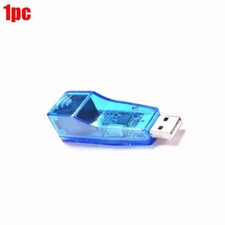 1Pcs Usb 2.0 To Lan RJ45 Ethernet 10/100MBPS Network Card Adapter For Pc New ly