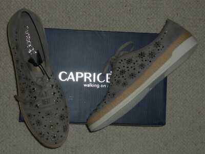 Caprica Damen Halbschuhe Fos Grau 42 Neu im Karton 