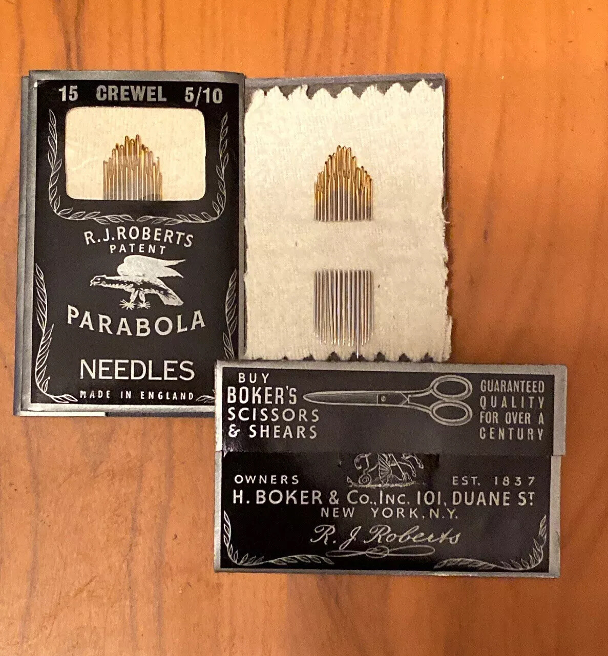 15 Crewel 5/10 SEWING NEEDLES Made in ENGLAND!!! eBay