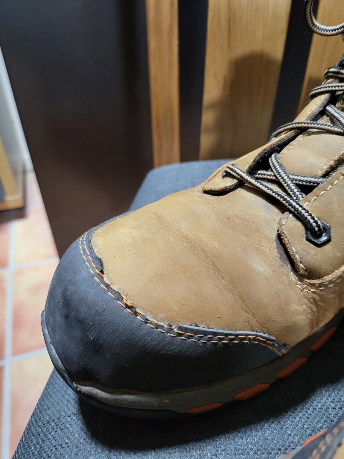 Timberland Pro Hypercharge Leather Brown Safety Boots eBay