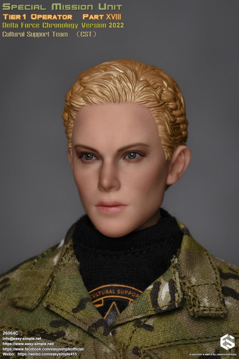 1/6フィギュアSpecialMissionUnit Easysimple Easy&Simple CST Special Mission Unit Operator Soldier 1/6
