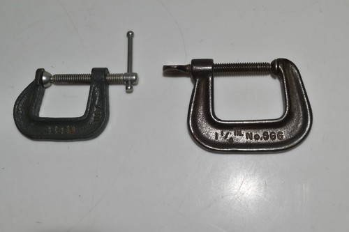 CINCINNATI  C CLAMPS LOT- #51 & #53 LOT OF 6 TOTAL   (DDX31) - Foto 4 di 4