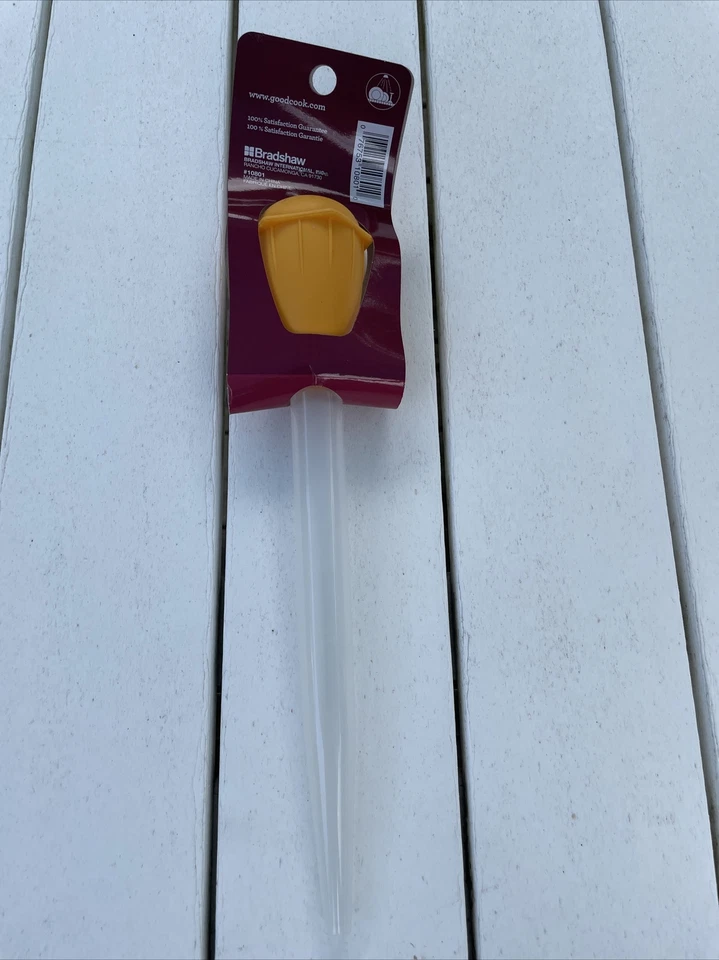 GOOD COOK Turkey Baster, Heat Resistant with Yellow Rubber Bulb 1 Pack # 10801 - Image 3 of 3