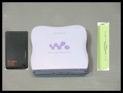 SONY MD Walkman MZ-E600 Pink Portable MiniDisc Player w/ gum battrery ...