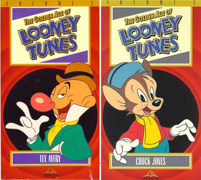 Golden Age of Looney Tunes, Vol 3 Tex Avery & Vol 5 Chuck
