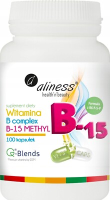 (Einheit/0,18 ) Aliness Vitamin B Complex B-15 Methyl 100 Kapseln D/S