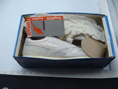 original store stock shoes -- KANGAROOS womens white MIRAGE USA in box 