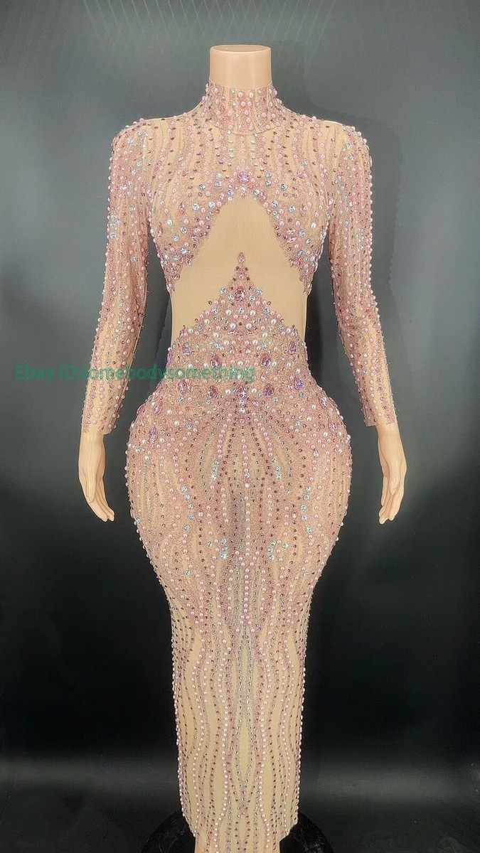 Prom Evening Birthday Wedding Celebrate Long Dress Sparkly Women Sexy Stage Wear | eBay Prom Evening Birthday Wedding Celebrate Long Dress Sparkly Women Sexy Stage Wear | eBay