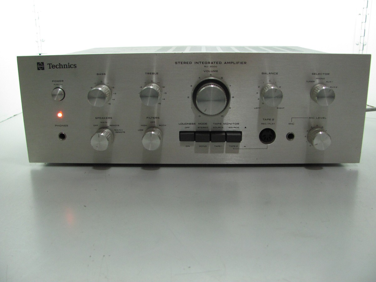 Technics SU-3000 Stereo Integrated Amplifier Good Condition Tested