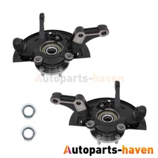 Pair Front Knuckles Wheel Hub Bearings Assembly for 2002 2003-2006 Nissan Altima