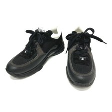 CHANEL G38299 2025 Side CC Mark Low Top Calfskin Low cut sneakers