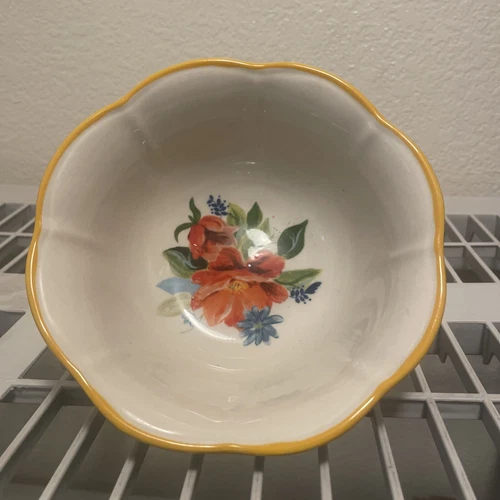 The Pioneer Woman Spring Bouquet Serving/Cereal Bowl 6.75” Teal Floral New 