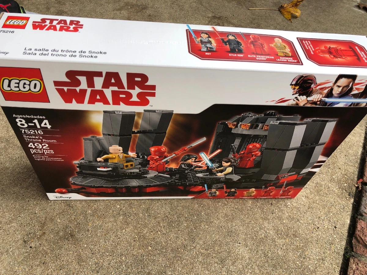 LEGO Star Wars TM Snoke's Throne Room 75216 (492 Pieces) 