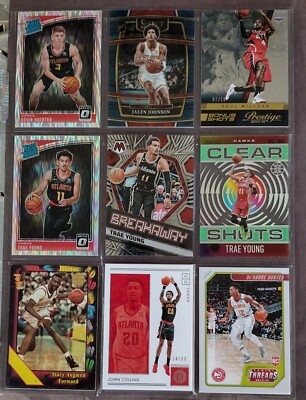 Atlanta Hawks 41 Card Lot: Young, Wilkins, Collins, Horford, Johnson, Millsap