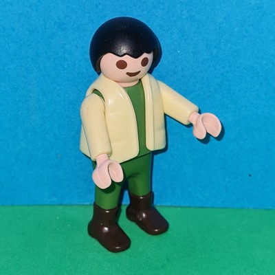 Personnage Playmobil Enfant Cheveux Noirs - Référence Catégorie 3 Réf 16 - Occasion Très Bon état - Pour Collection Ou Jeu