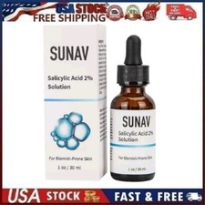 2 SALICYLIC ACID SOLUTION: A Perfect Treatment for Acne-Prone Skin 1oz/30ml