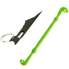 2PCS Tie Fast Nail Knot Tying Tool & Loop Tyer Hook Tier for Fly  Fishing Line